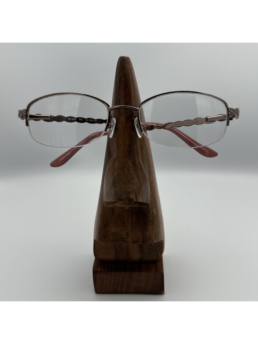 South Hampton Women's Semi-Rimless Rose Gold Glasses Frames